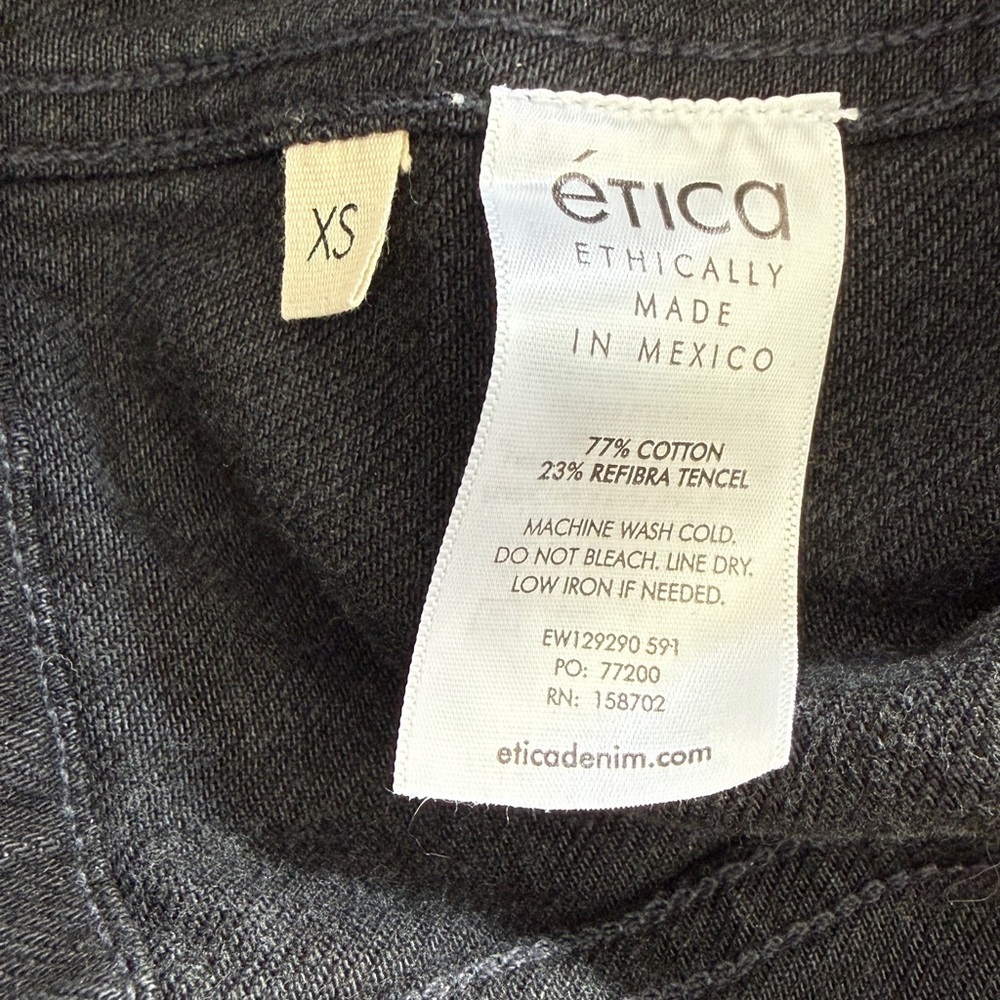 ÉTICA Remi Reconstructed Jacket in the color "Black Rock". - Picture 6 of 7